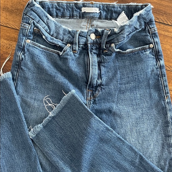 Good American blue denim jeans size 6/28 high - Picture 4 of 14